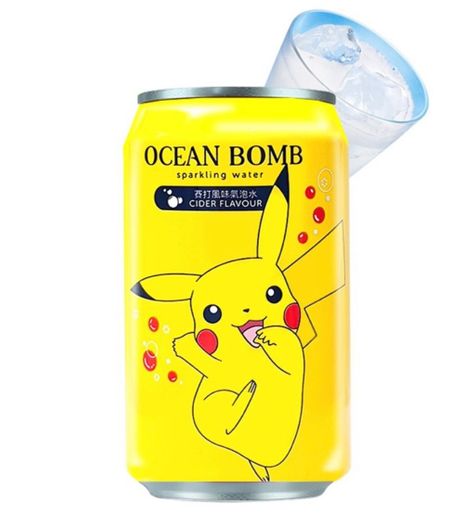 Agua Soda Sabor Ramune Pikachu