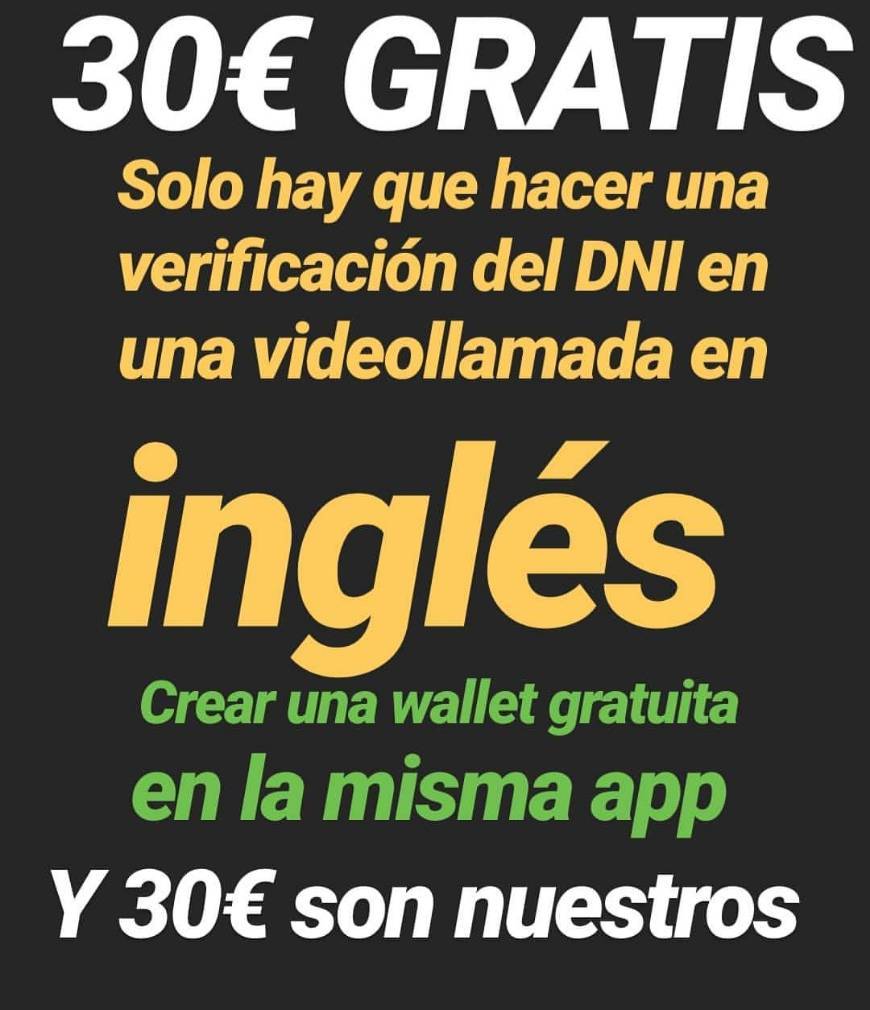 App 30 euros completamente gratis, en el link más info