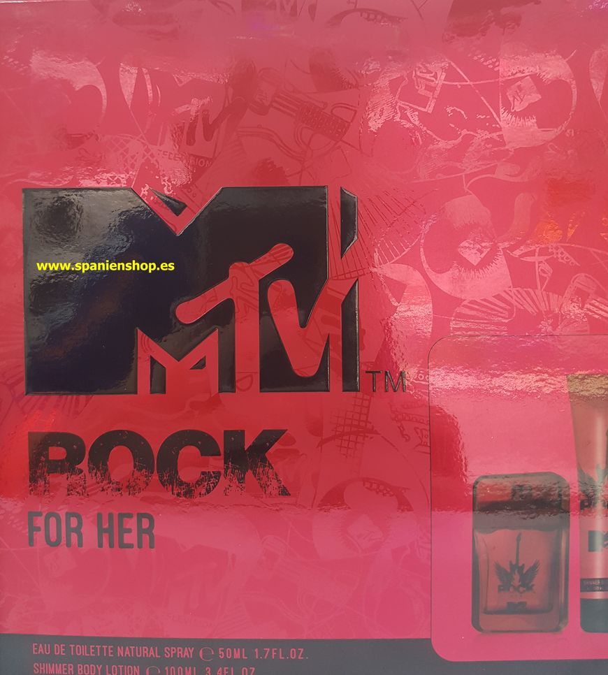 Places MTV ROCK FOR HER EDT 50 ml