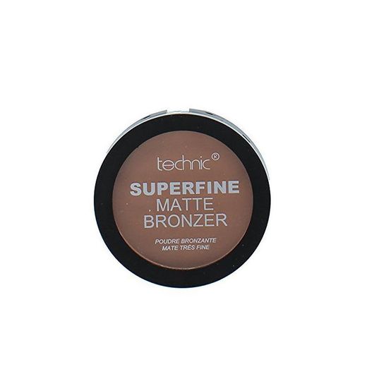 Technic Superfine Matte Powder Bronzer Compact 12g-Dark by Technic