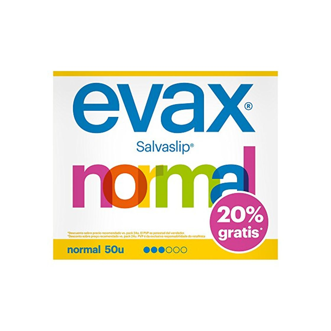 Product Evax Salvaslip Normal Protegeslips