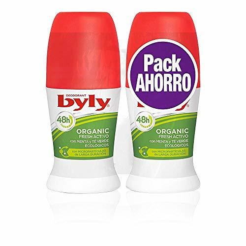 Belleza Byly Organic Extra Fresh Deo Roll-On Lote 2 Pz 1 Unidad 100