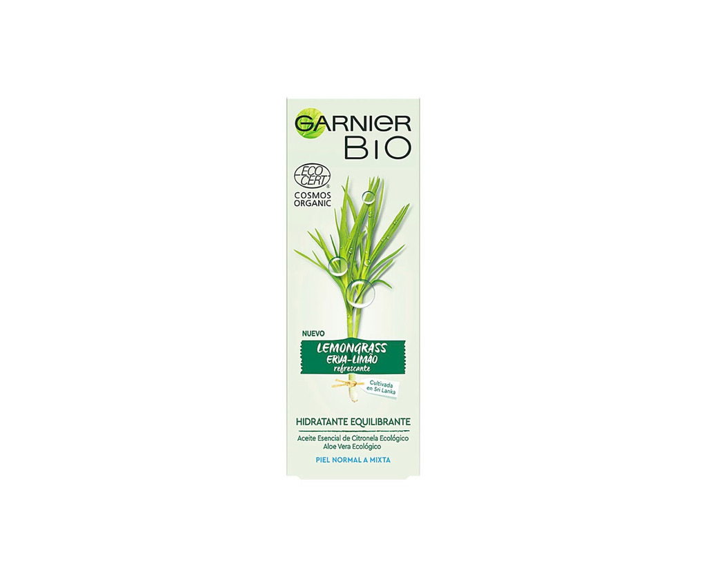 Belleza BIO ECOCERT lemongrass crema hidratante 50 ml