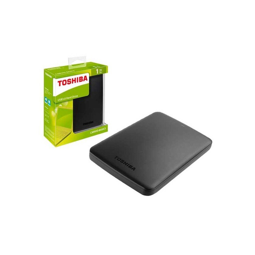 Producto Disco duro externo 1TB Toshiba Canvio Basics