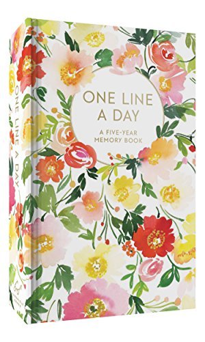 Book Floral One Line a Day