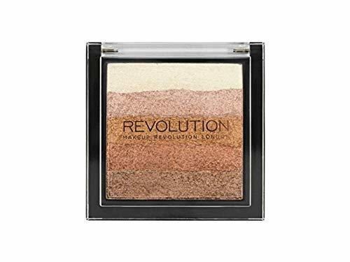 Makeup Revolution – Paleta de maquillaje – Vivid Shimmer Brick Bronze Kiss
