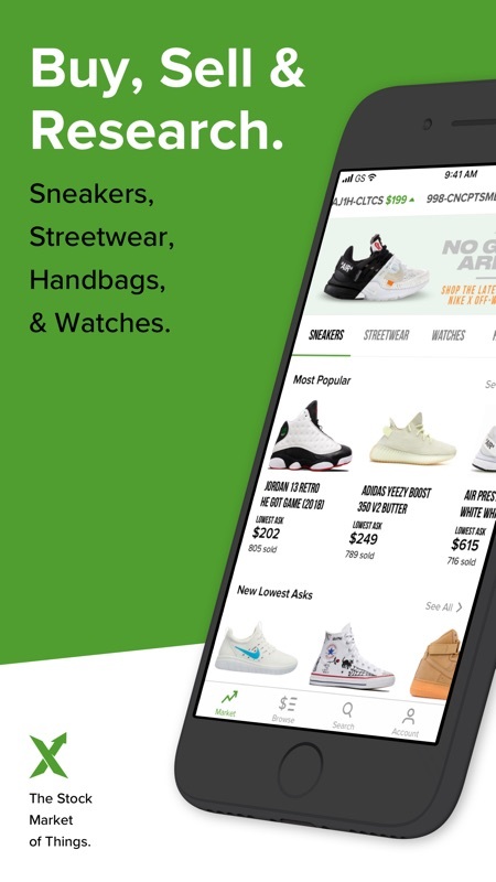 App StockX - Buy & Sell Authentic