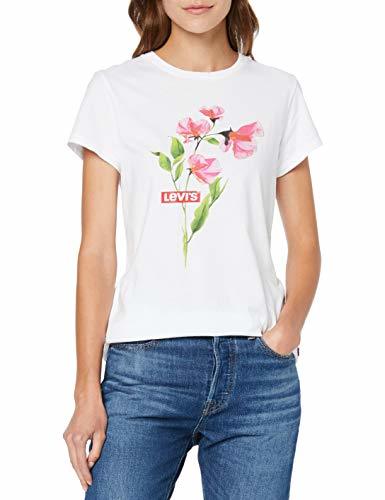 Moda Levi's The Perfect Tee, Camiseta, Mujer, Blanco