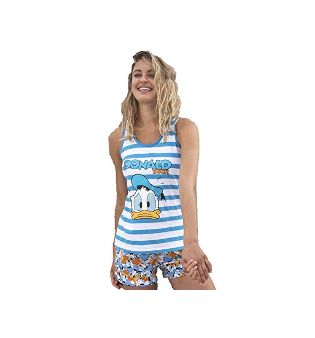 Producto Disney Pijama Mujer Pato Donald Verano Tirantes