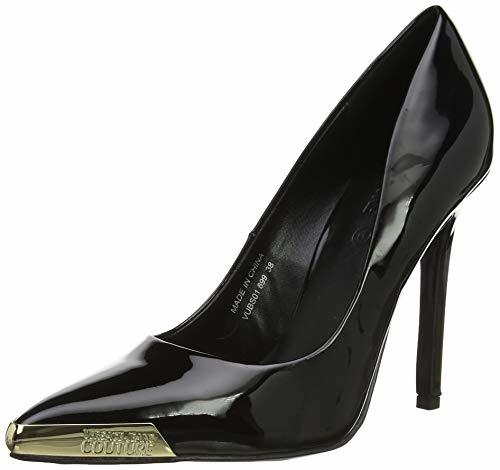 Moda Versace Jeans Couture Shoes, Zapatos de tacón con Punta Cerrada para Mujer,