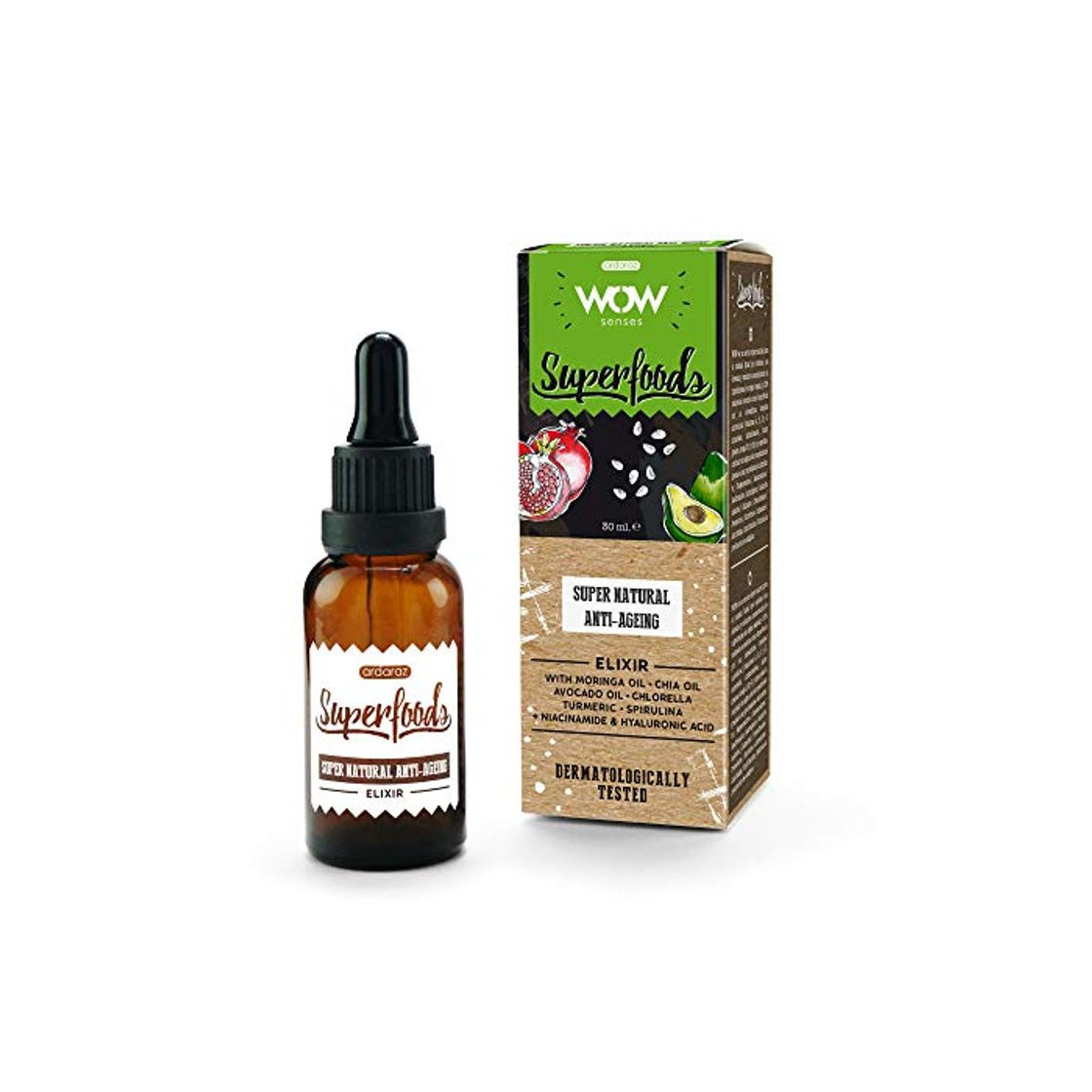 Products Ardaraz Serum Facial antiarrugas con Acido Hialuronico puro Vitamina A