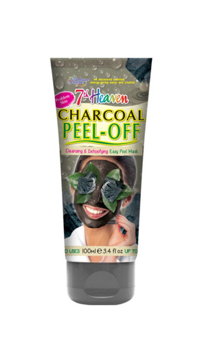 7th Heaven Máscara de Limpeza Facial Peel-Off de Carvão 