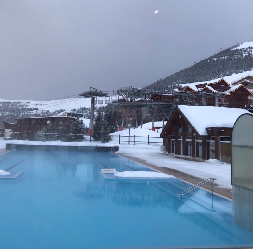 Lugar Piscine découverte à l'Alpe d'Huez