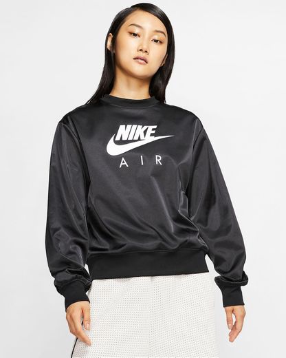 Camisola em cetim Nike Air para mulher