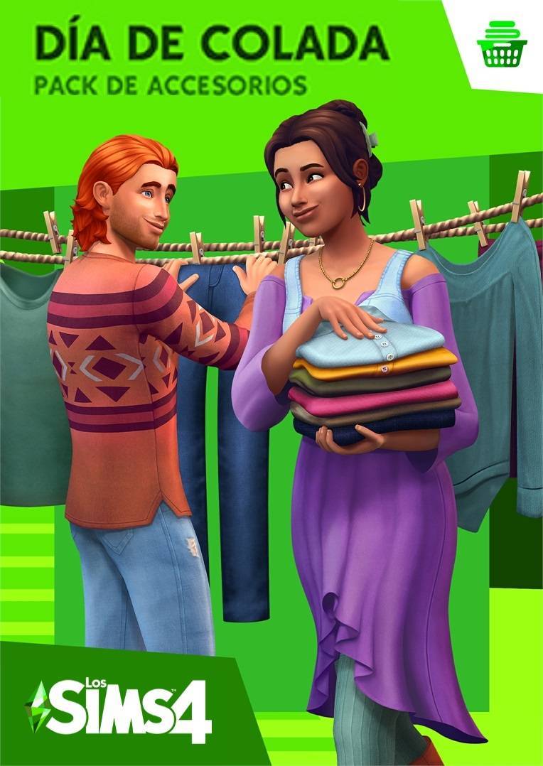 Videogames SIMS 4: DÍA DE COLADA