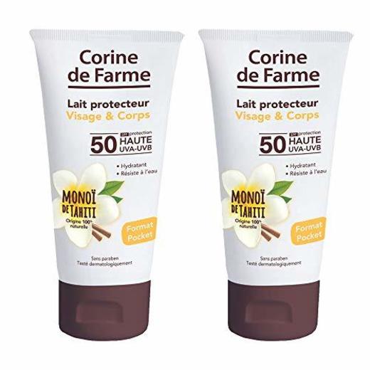 Corine de Farme leche Protector formato Pocket SPF50 Cara/cuerpo - 50 ml