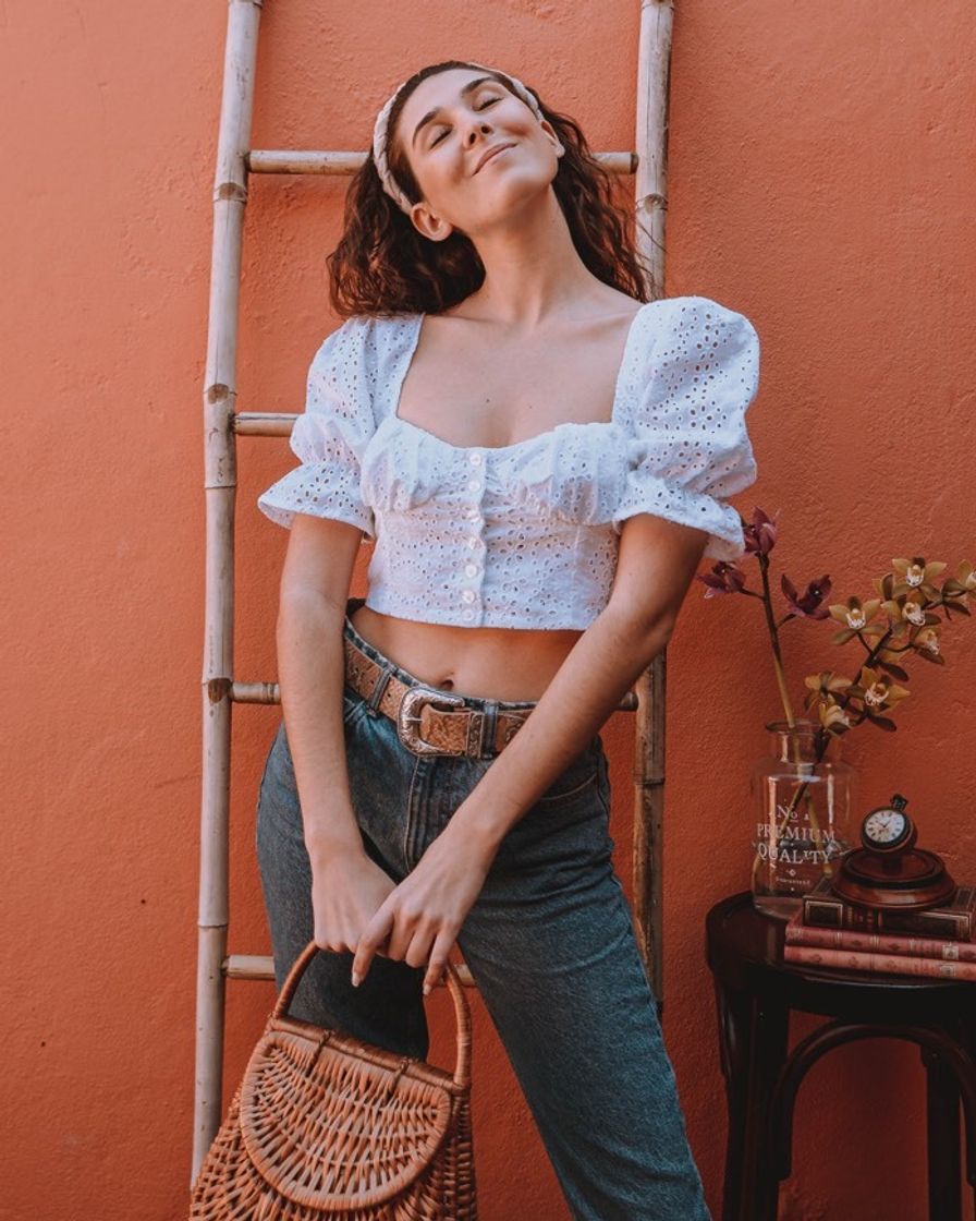 Social Romantic Bustier Top