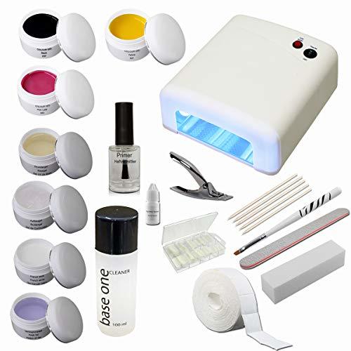 Beauty sun garden nails Kit de introducción Starterset Nail con geles de Colores