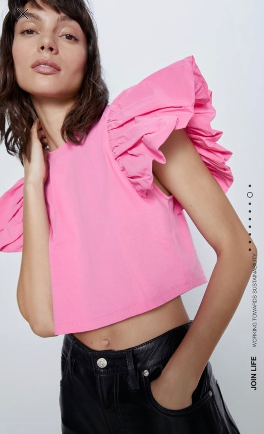 Moda Tshirt cropped