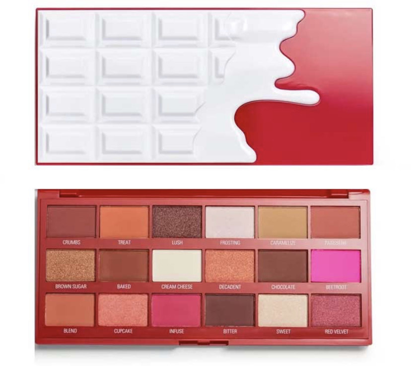 Fashion Red Velvet chocolate palette