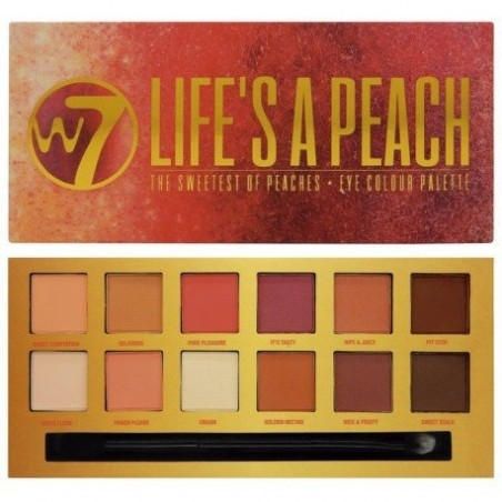 W7 W7 Life 's A Peach Paleta de colores para ojos