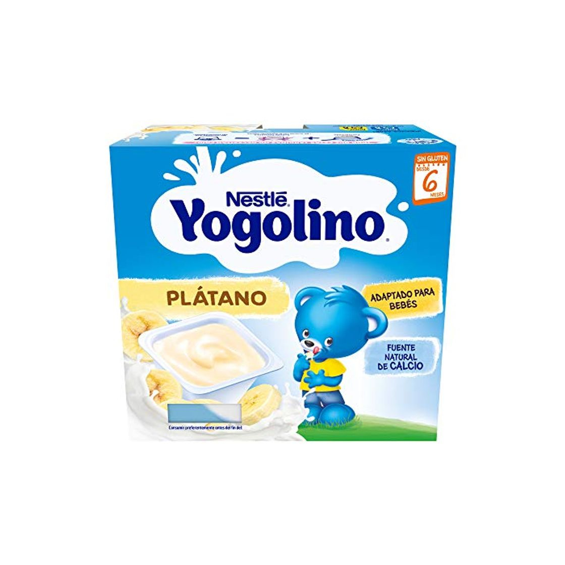Social Nestlé Yogolino Postre lácteo con Plátano