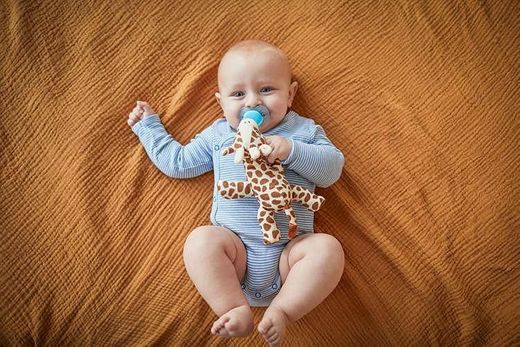 Chucha Silicone Ultra Soft 0-6 Meses com Peluche Snuggle