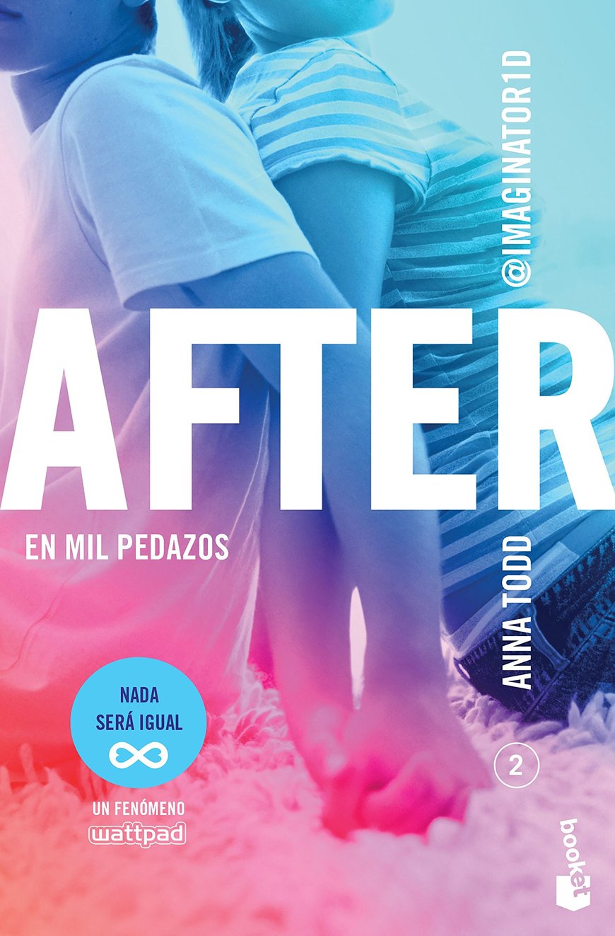 Libro After. En mil pedazos