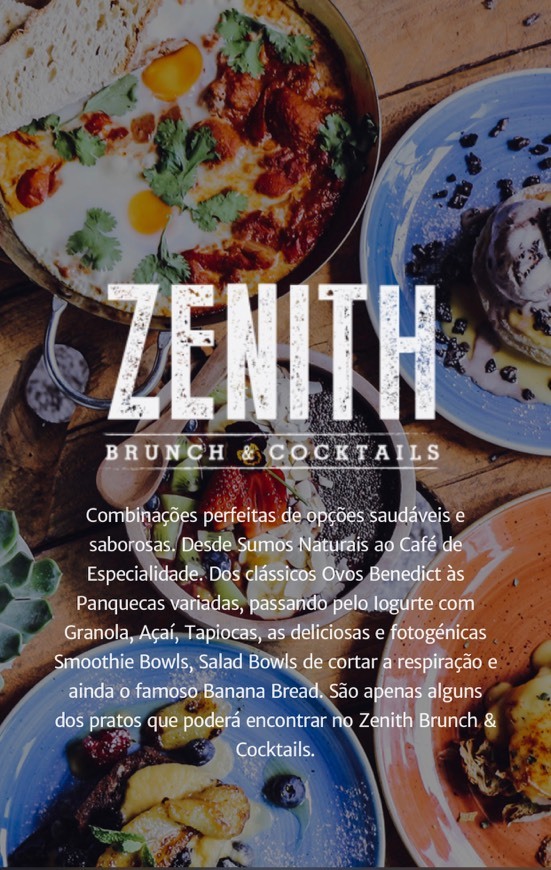 Restaurantes Zenith – Brunch & Cocktails