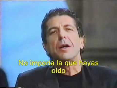 Moda Leonard Cohen - Hallelujah subtitulada en Español - YouTube