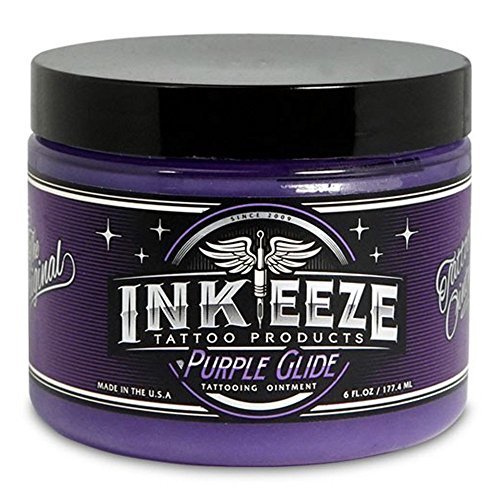 Place INK-EEZE Tarro de tinta púrpura EEZE Glide no derivados del petróleo tatuaje