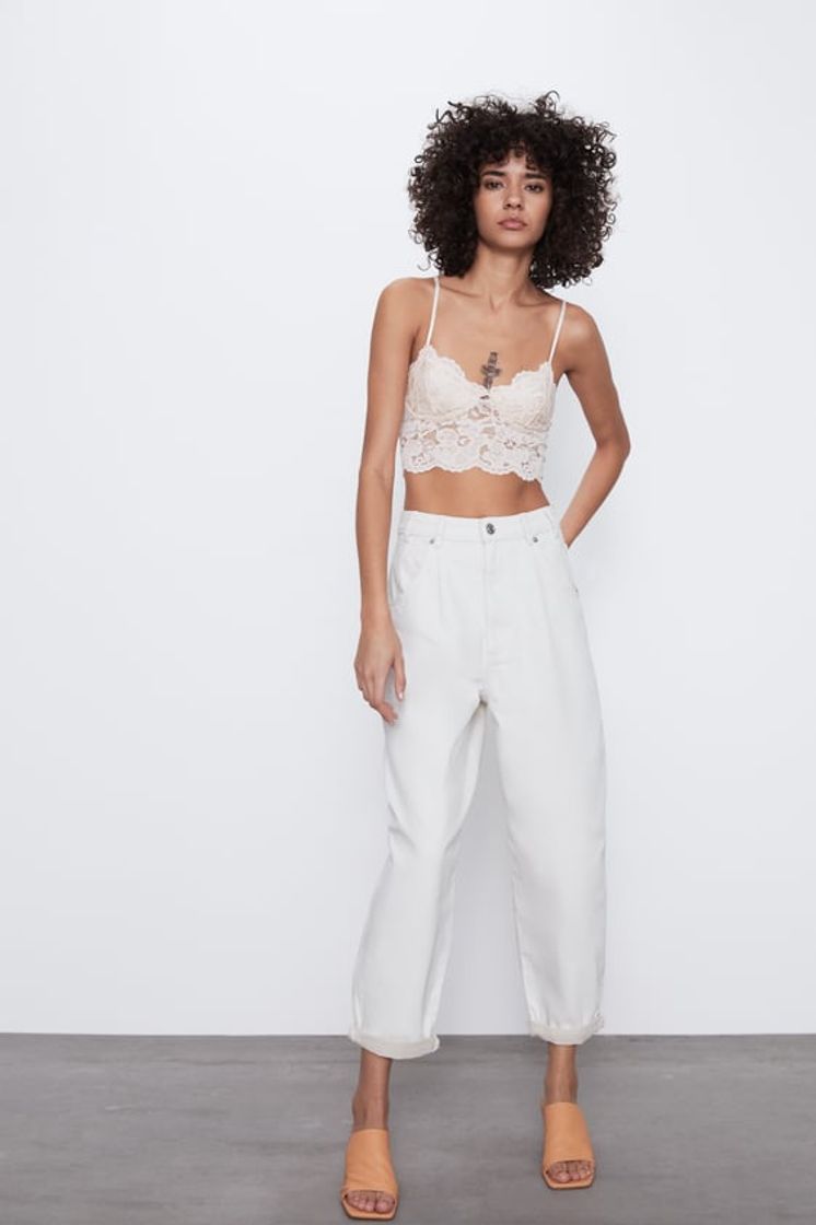 Fashion TOP BRALETTE DE RENDA | ZARA Portugal