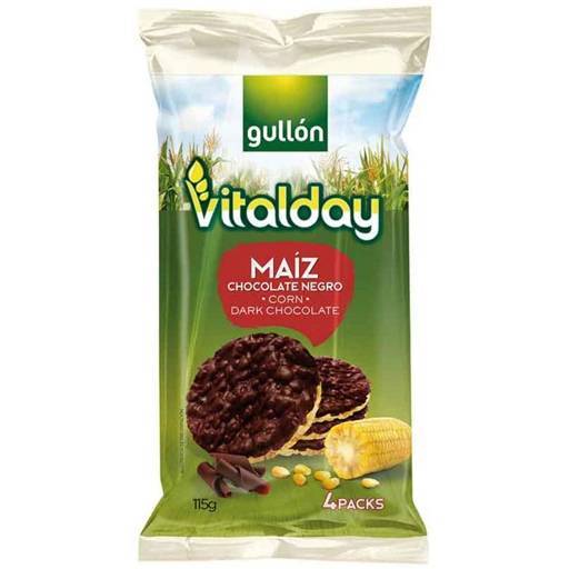 Moda Bolachas Vitaldau - milho e chocolate negro 