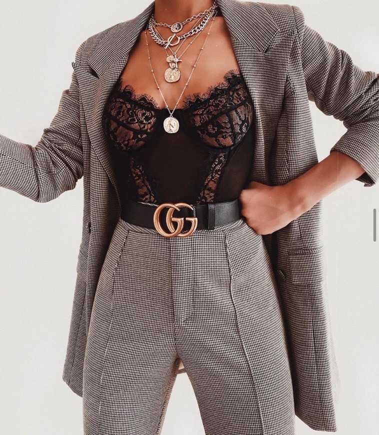 Social Look- conjunto calça e blazer 💫