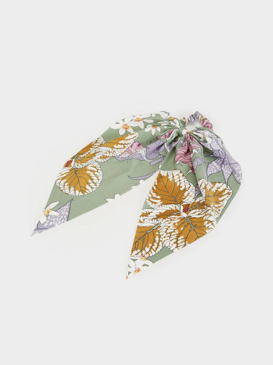 Social Elástico estampado Floral 