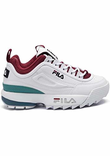 Moda Fila Disruptor CB W Calzado White/Rhubarb