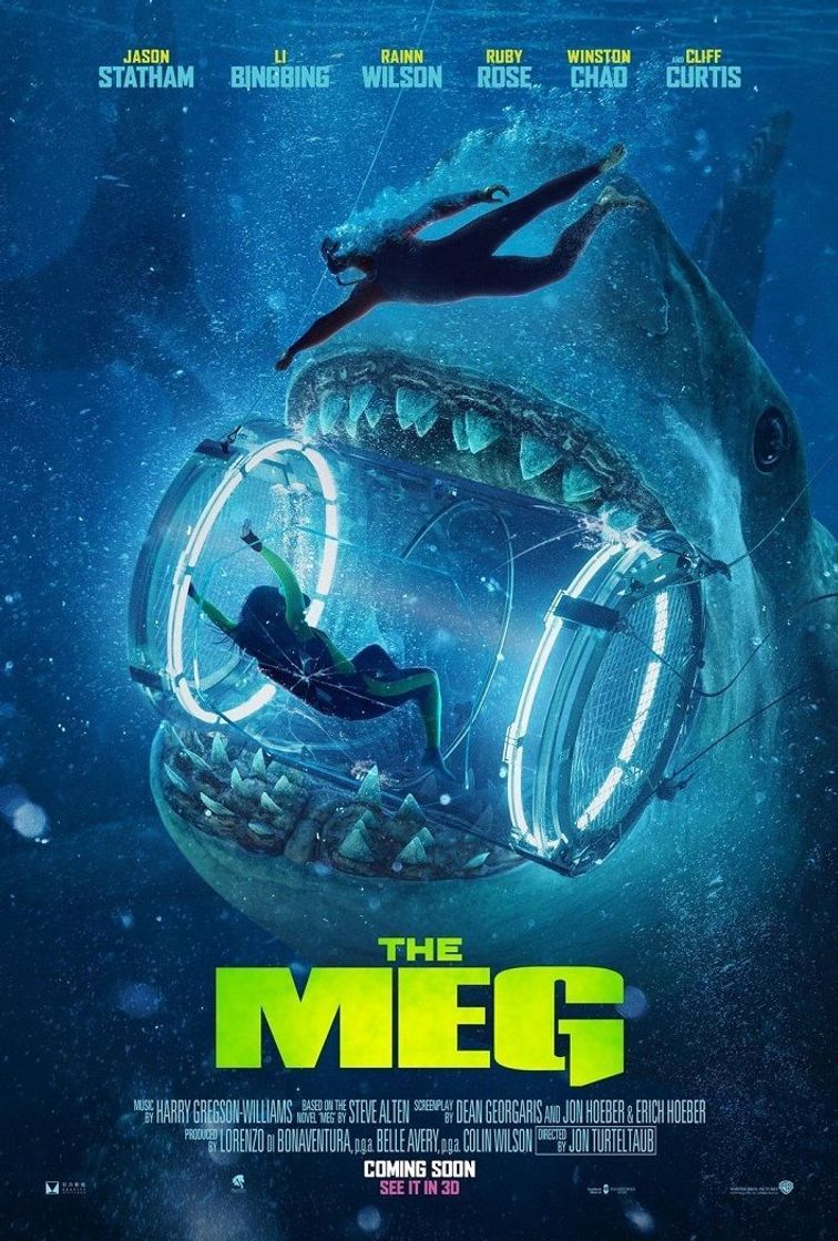 Movie Meg - Tubarão Gigante 