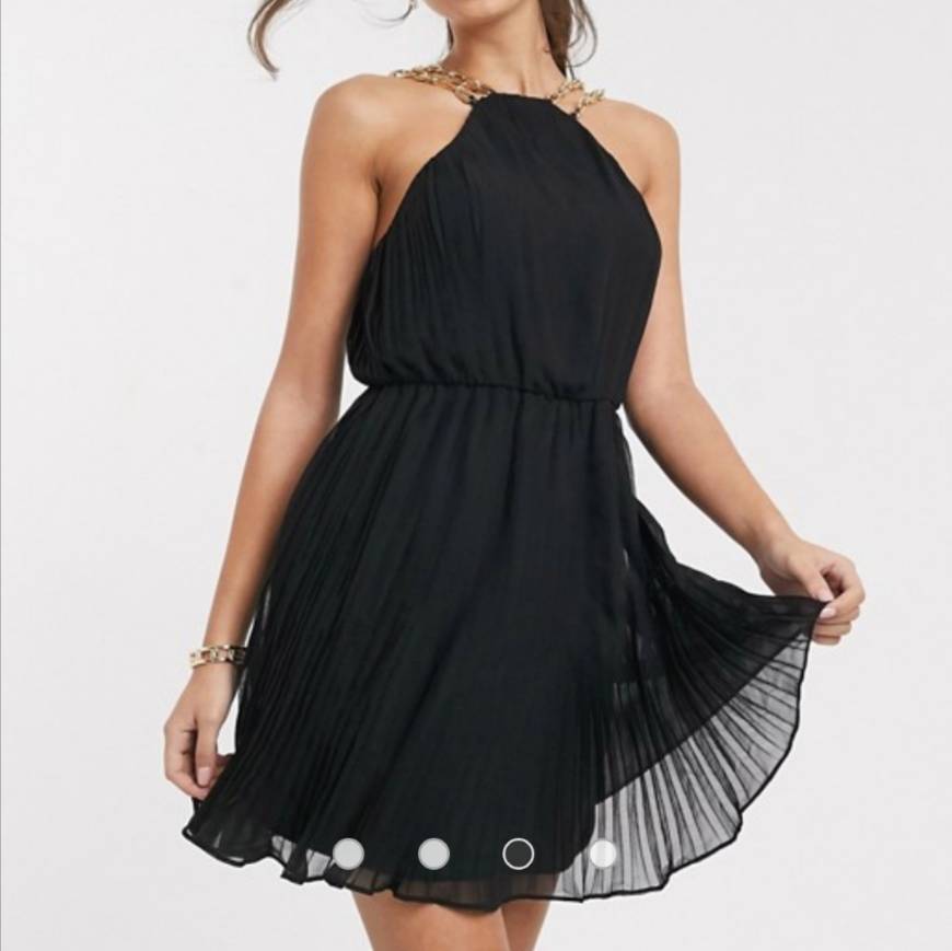 Product Vestido curto preto ASOS