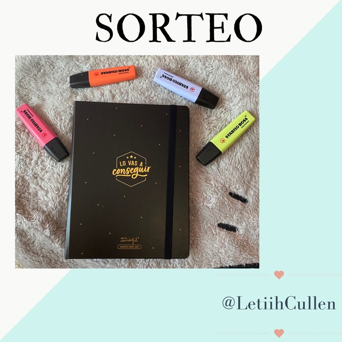 Moda SORTEO AGENDA MR WONDERFUL