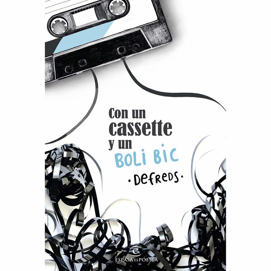 Book CON UN CASSETTE Y UN BOLI BIC