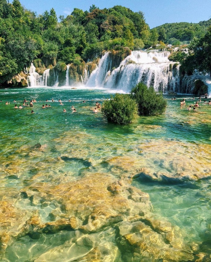 Lugar Parque nacional Krka