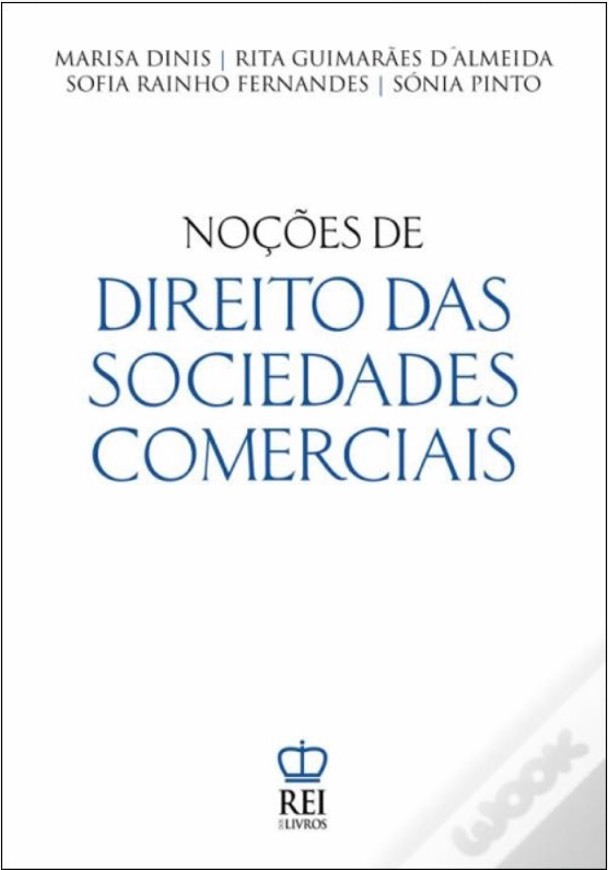 Books Noções de direito das sociedades comerciais 