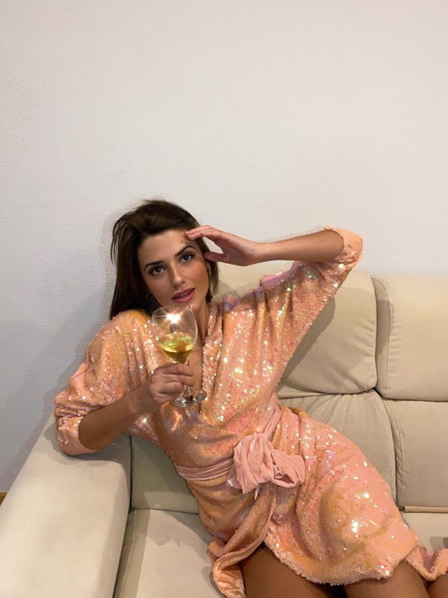 Social Sequin Long Dress