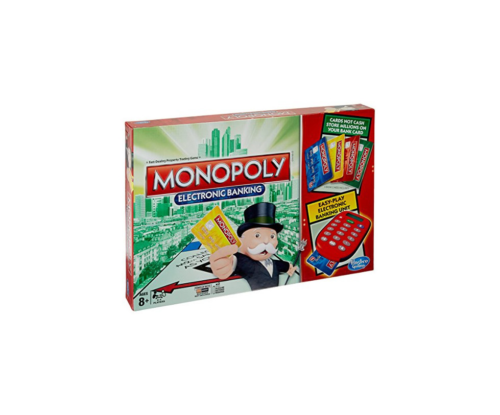 Product Hasbro Gaming - Monopoly electrónico, Juego de Mesa