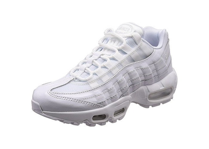 Moda Nike Wmns Air MAX 95, Zapatillas de Gimnasia para Mujer, Blanco