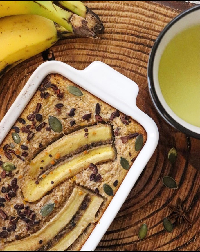 Fashion Baked oats de Banana / Canela 