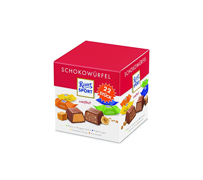 Product Ritter Sport Chocolate de dados de caja estándar