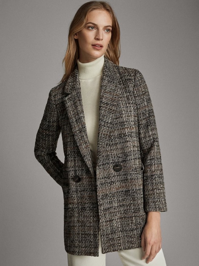 Moda Blazer tweed