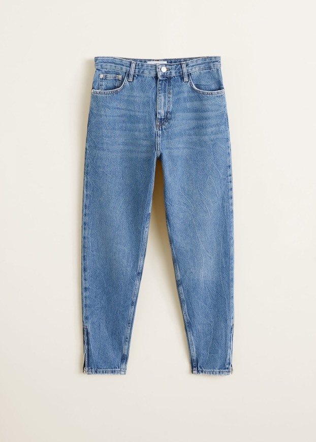 Moda Calças ganga mom jeans