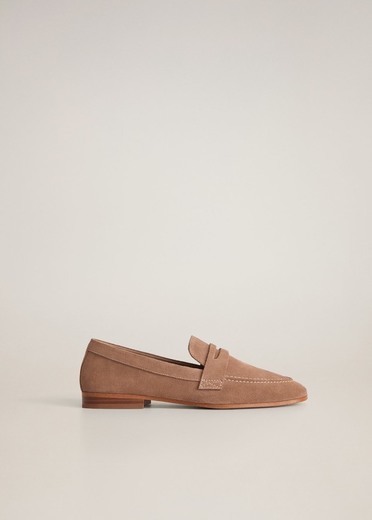 Loafers nude